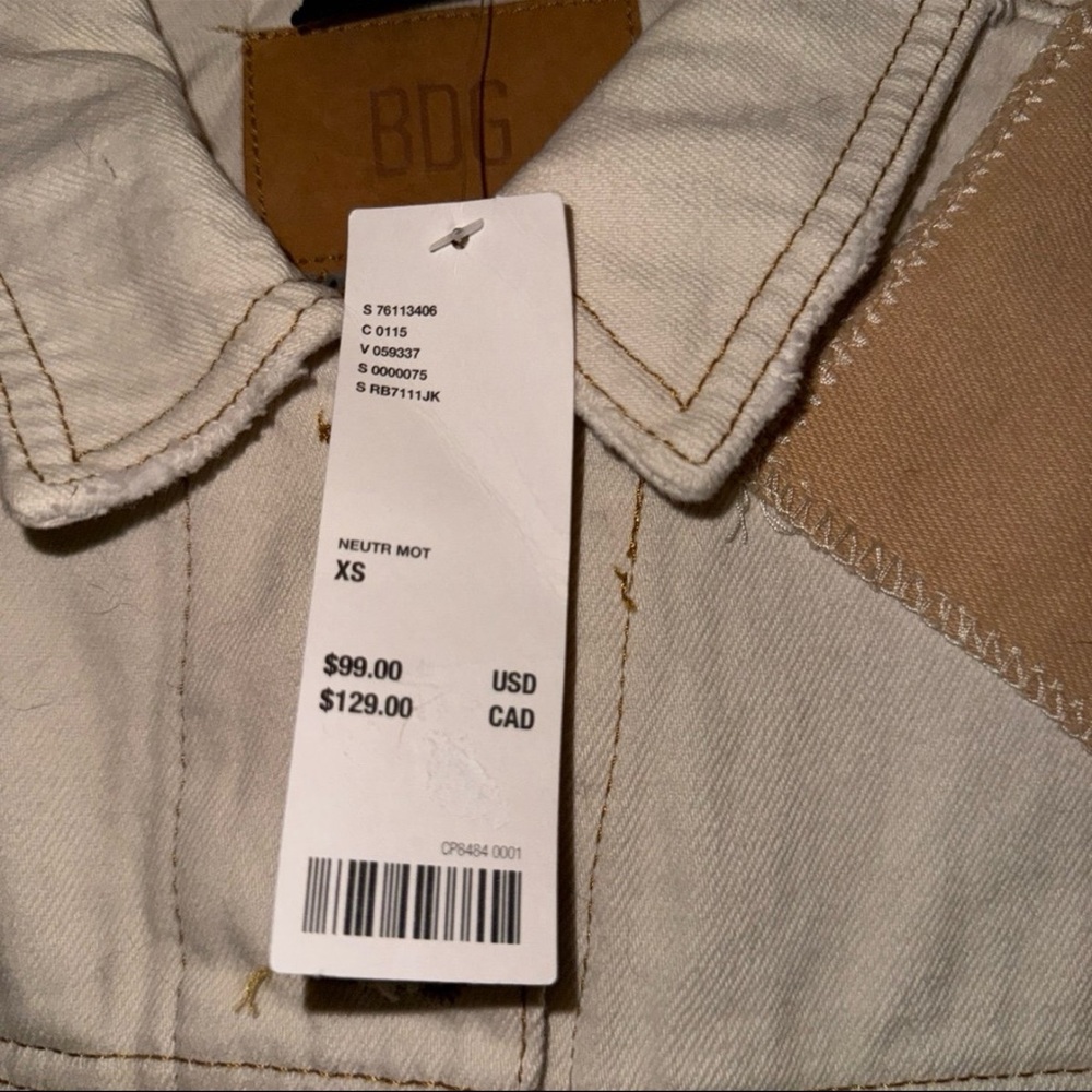 BDG Patchwork Trucker Jacket - Picture 5 of 5
